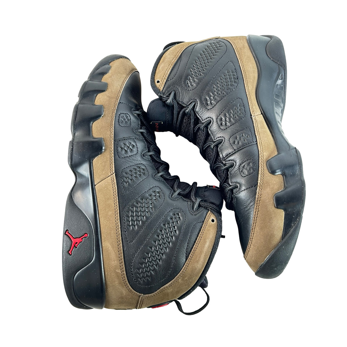 HV4794 030 Air Jordan 9 Retro Olive (2024) [USED] - 10.5 M (Used15)
