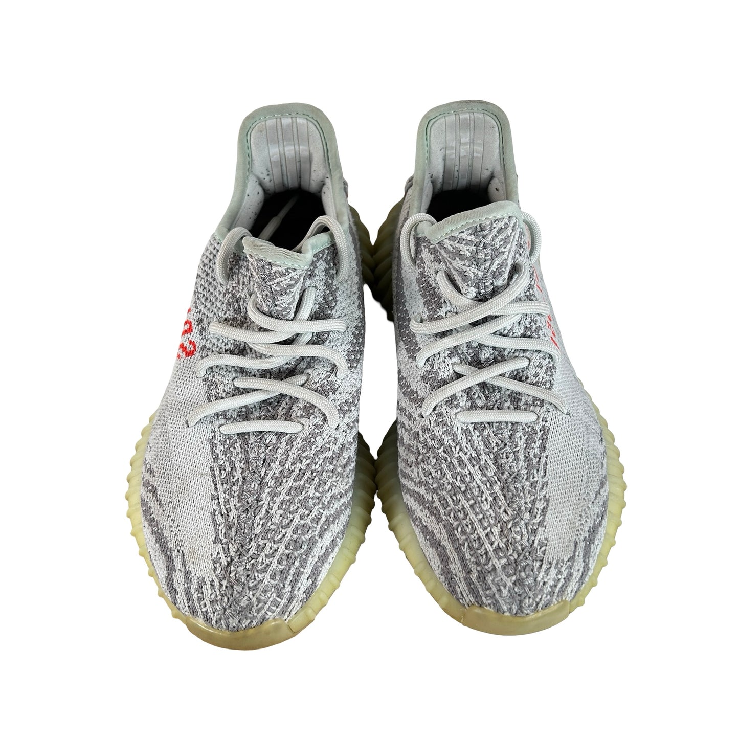 B37571 adidas Yeezy Boost 350 V2 Blue Tint (2017/2023) [USED] - 6 M (Used2)