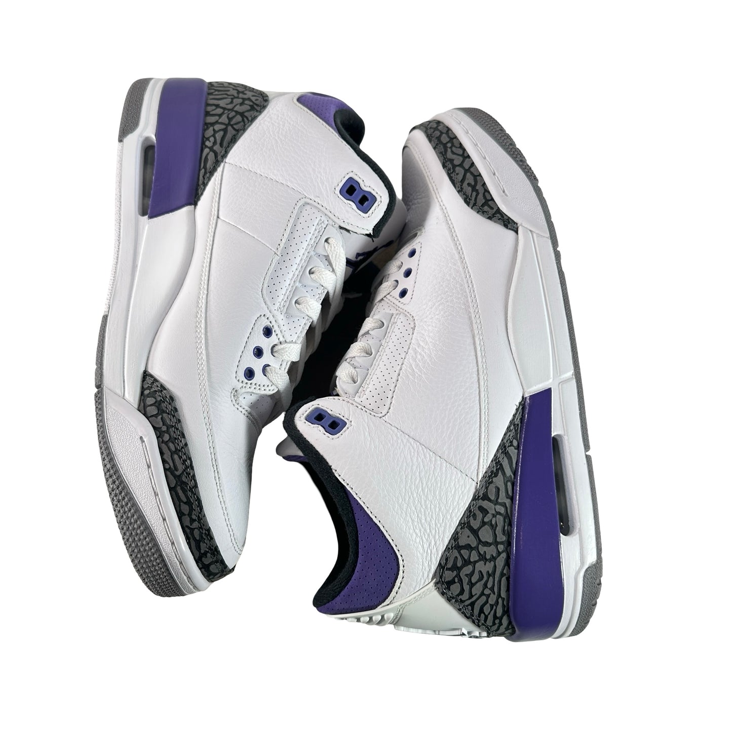 CT8532 105 Jordan 3 Retro Dark Iris [USED] - 9 M (Used)