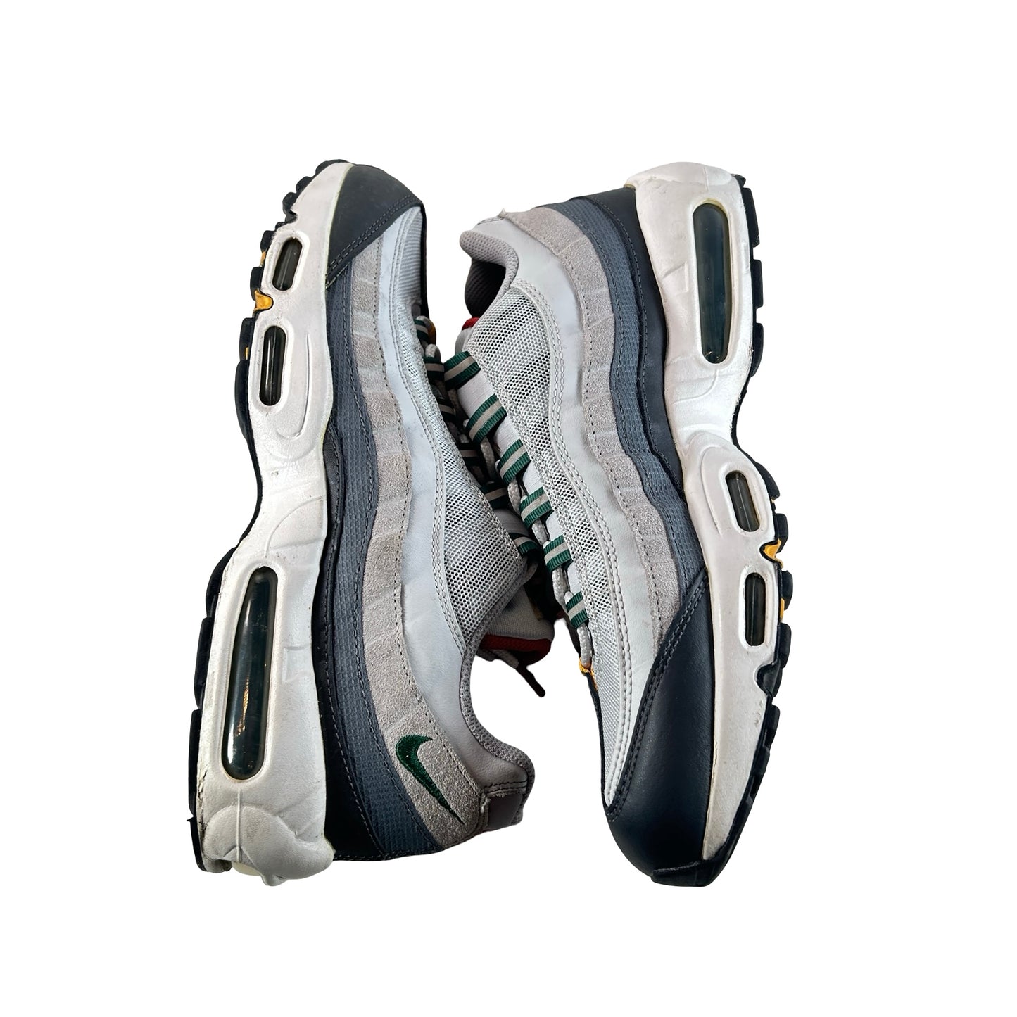 DM0011 002 Nike Air Max 95 Pure Platinum Gorge Green [USED] - 10.5 M (Used) (Replace Box)