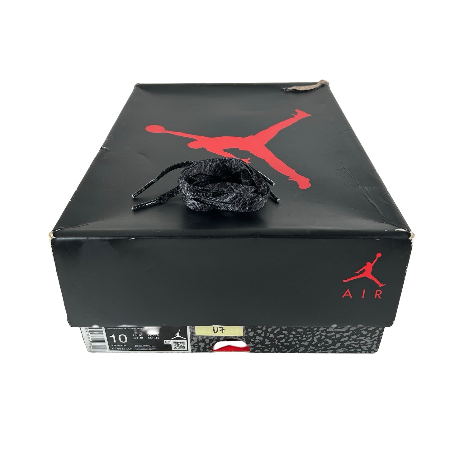 CT8532 001 Jordan 3 Retro Black Cat (2025) [USED] - 10 M (Used7)