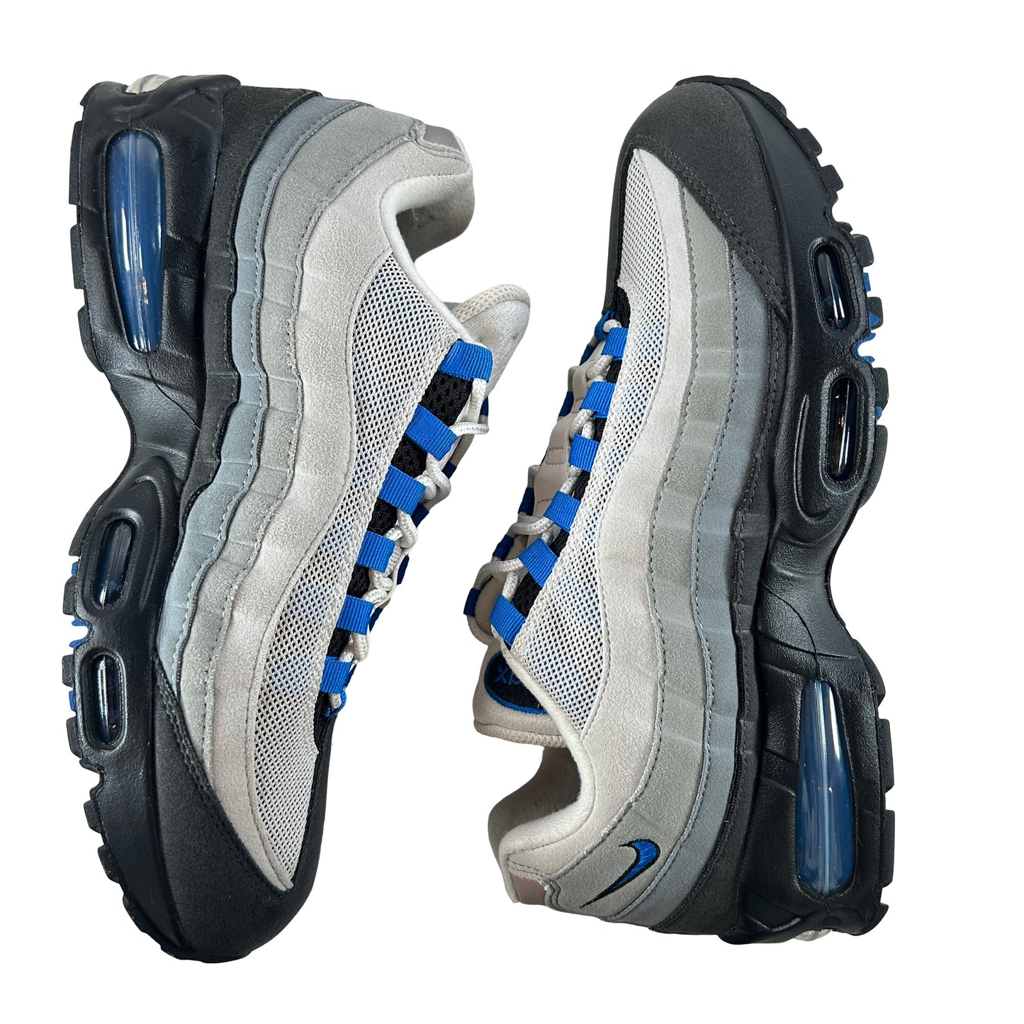 IM7410 100 Nike Air Max 95 OG Big Bubble Blue Spark [USED] - 10 M (Used) (No Box)