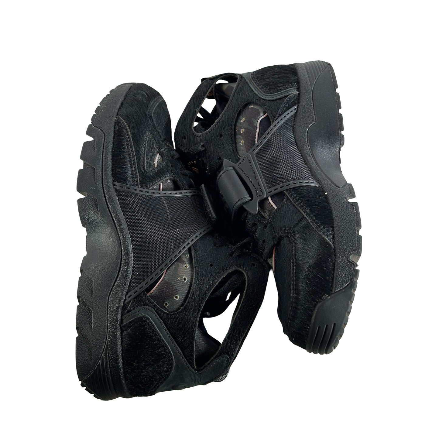 FQ8793 003 Nike Air Trainer Huarache Corteiz Black [USED] - 8 M (Used) (No Box)