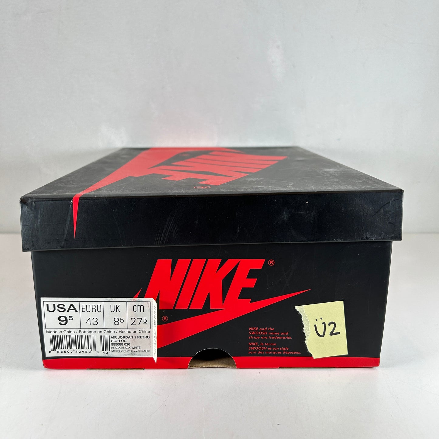 555088 026 Jordan 1 Retro Top 3 [USED] - 9.5 M (Used2)