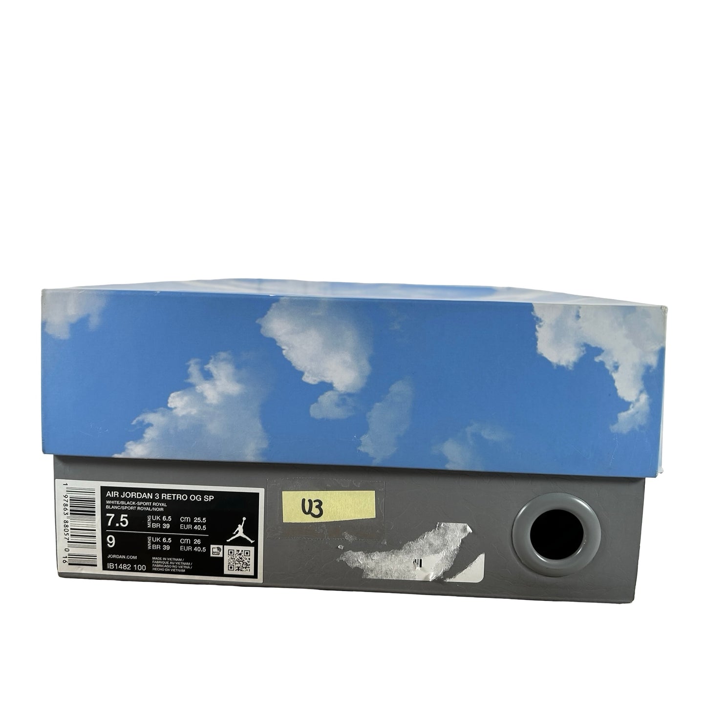 IB1482 100 Jordan 3 Retro Seoul 2.0 [USED] - 7.5 M (Used3)