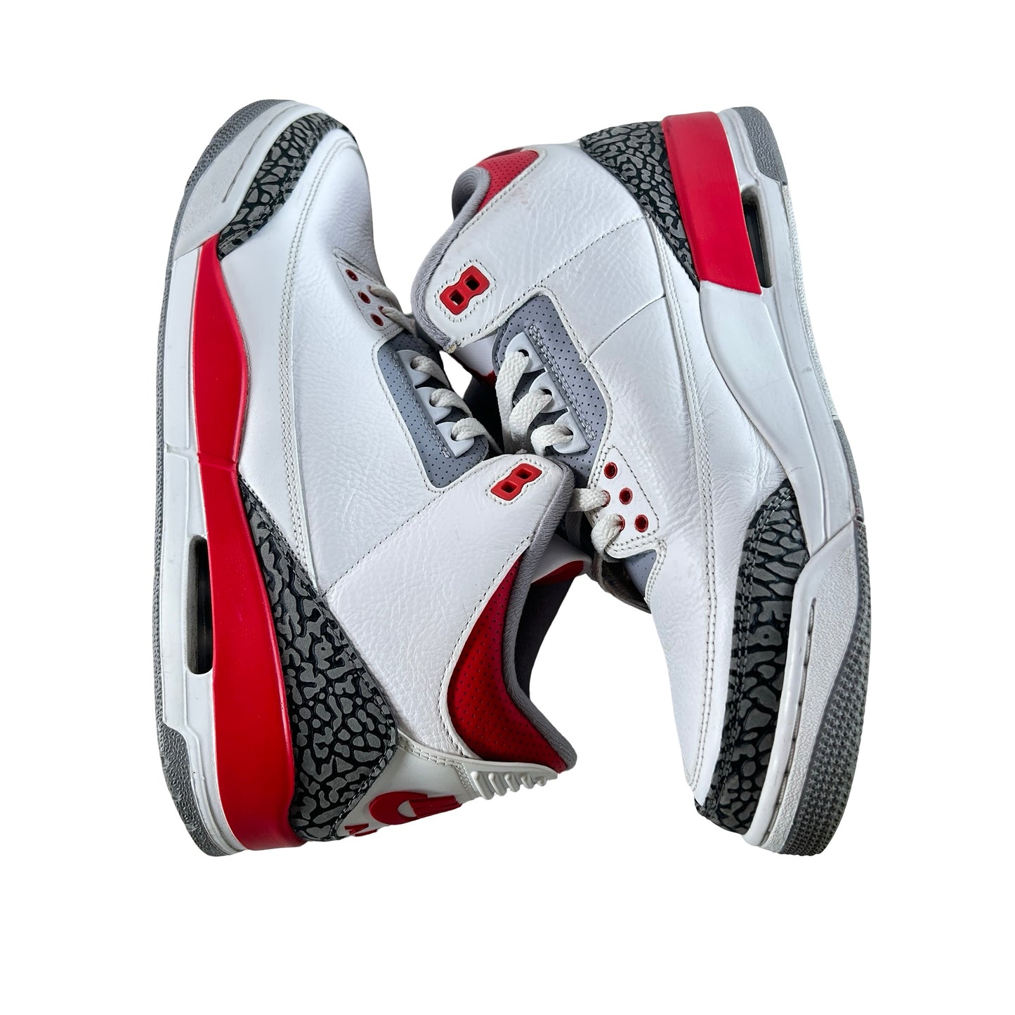 DN3707 160 Jordan 3 Retro Fire Red (2022) [USED] - 11.5 M (Used4) (No Box4)
