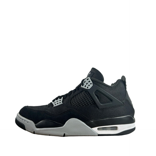 DH7138 006 Jordan 4 Retro SE Black Canvas [USED] - 8.5 M (Used4)