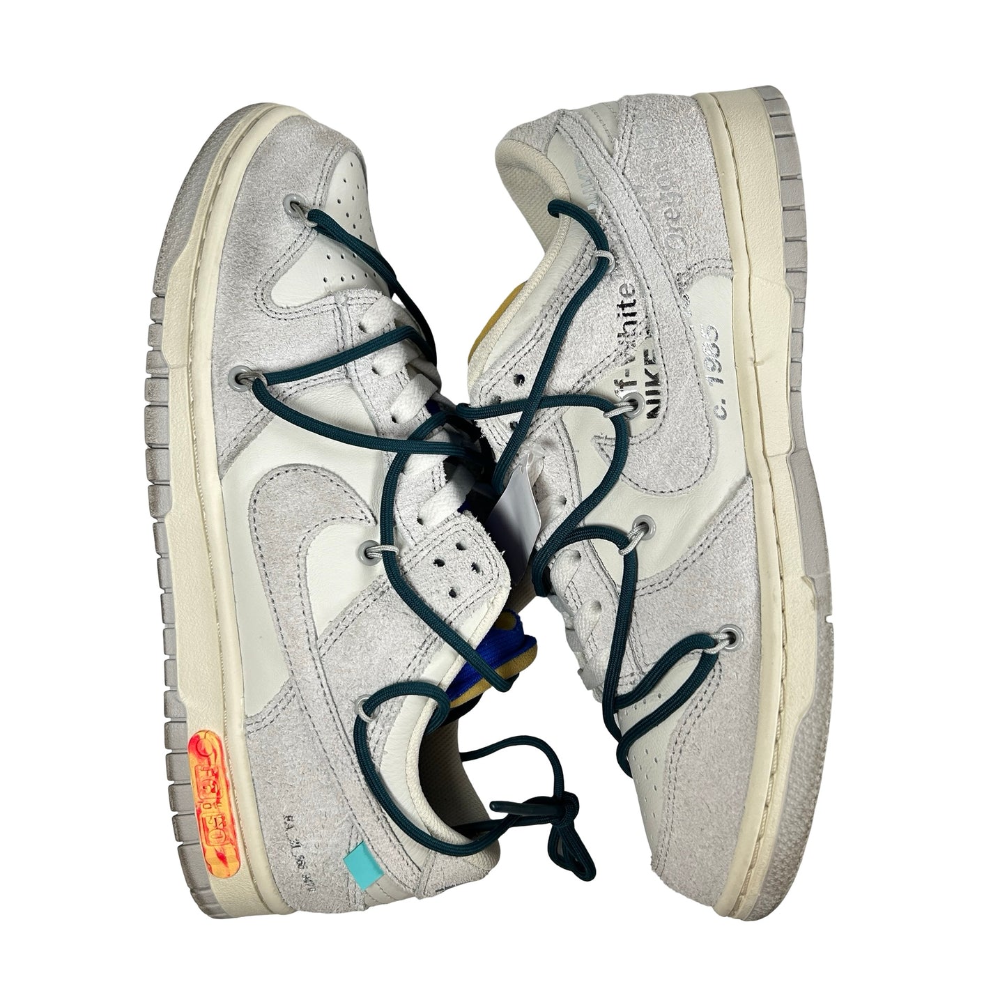 DJ0950 111 Nike Dunk Low Off-White Lot 16 [USED] - 8.5 M (Used2)