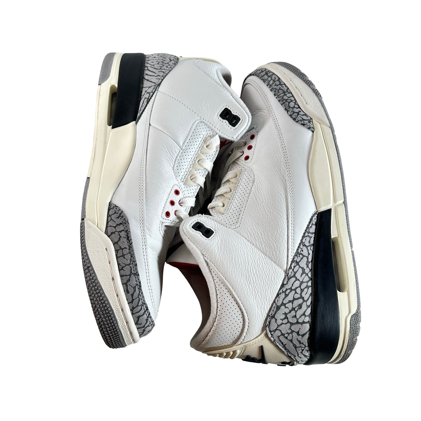 DN3707 100 Jordan 3 Retro White Cement Reimagined [USED] - 11.5 M (Used21)