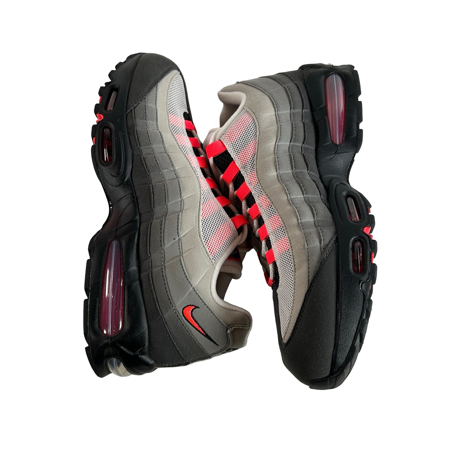 IM7410 001 Nike Air Max 95 OG Big Bubble Solar Red (2025) [USED] - 11.5 M (Used)