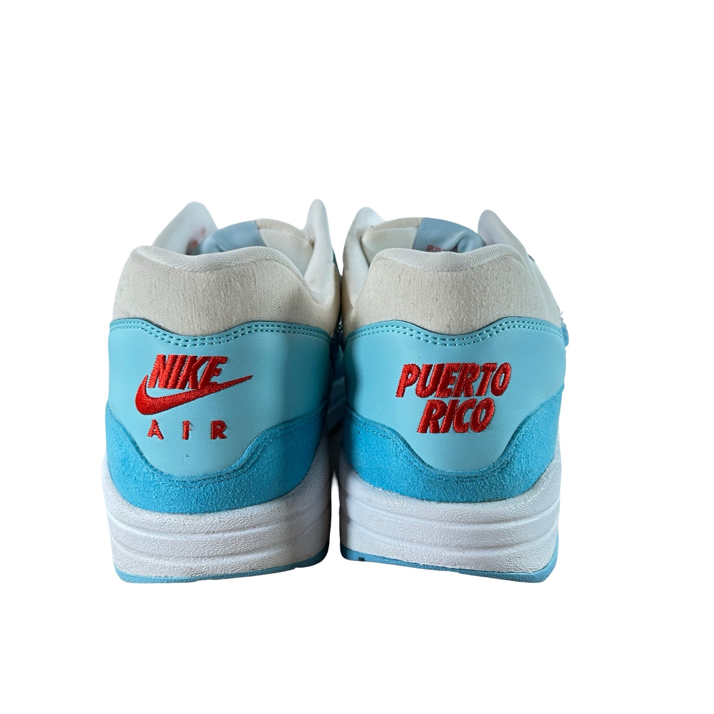 FD6955 400 Nike Air Max 1 Puerto Rico Blue Gale [USED] - 13 M (Used)