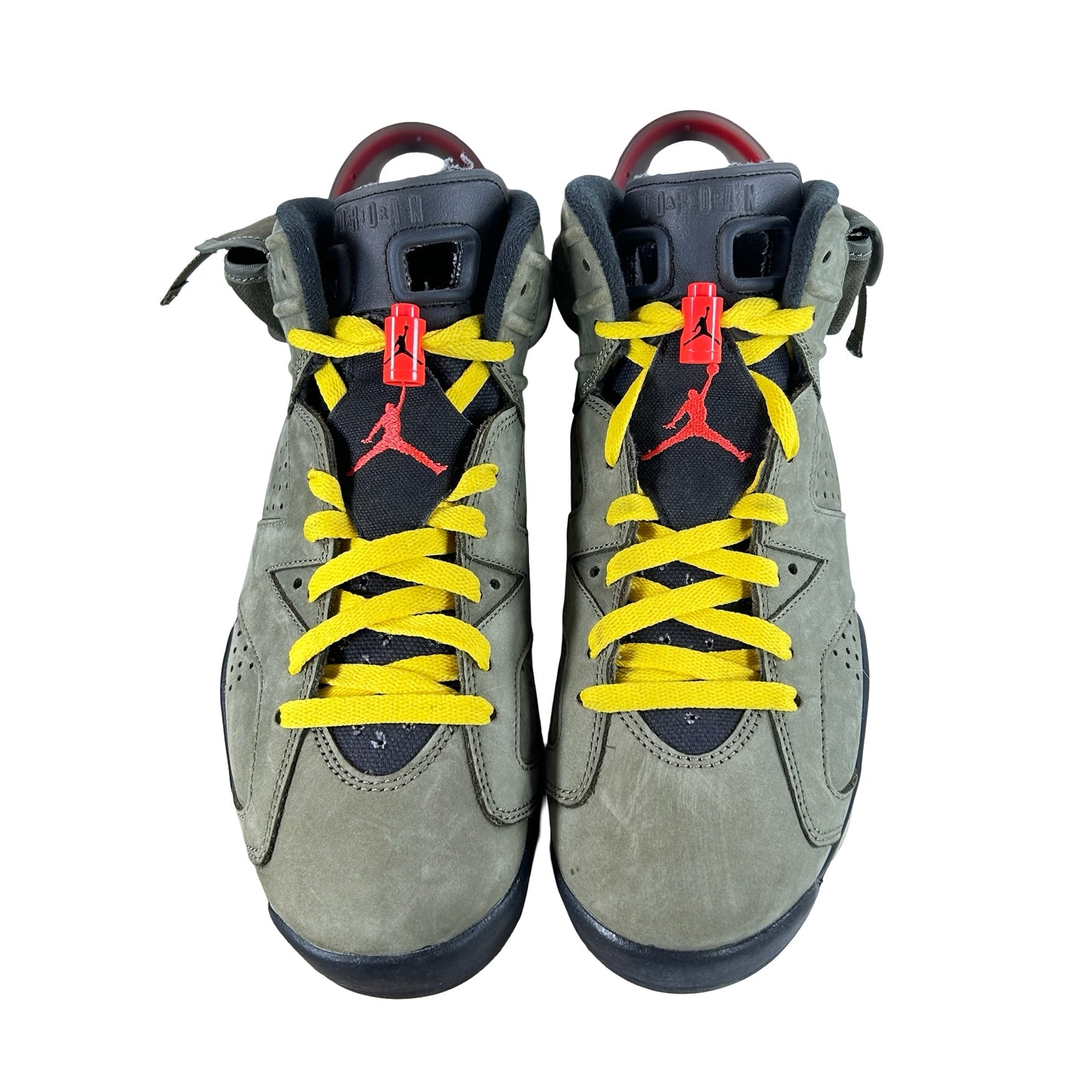 CN1084 200 Jordan 6 Retro Travis Scott [USED] - 8 M (Used2) (Replace Insoles)