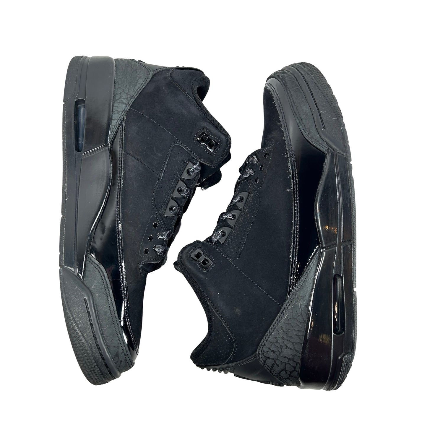 CT8532 001 Jordan 3 Retro Black Cat (2025) [USED] - 9.5 M (Used3)