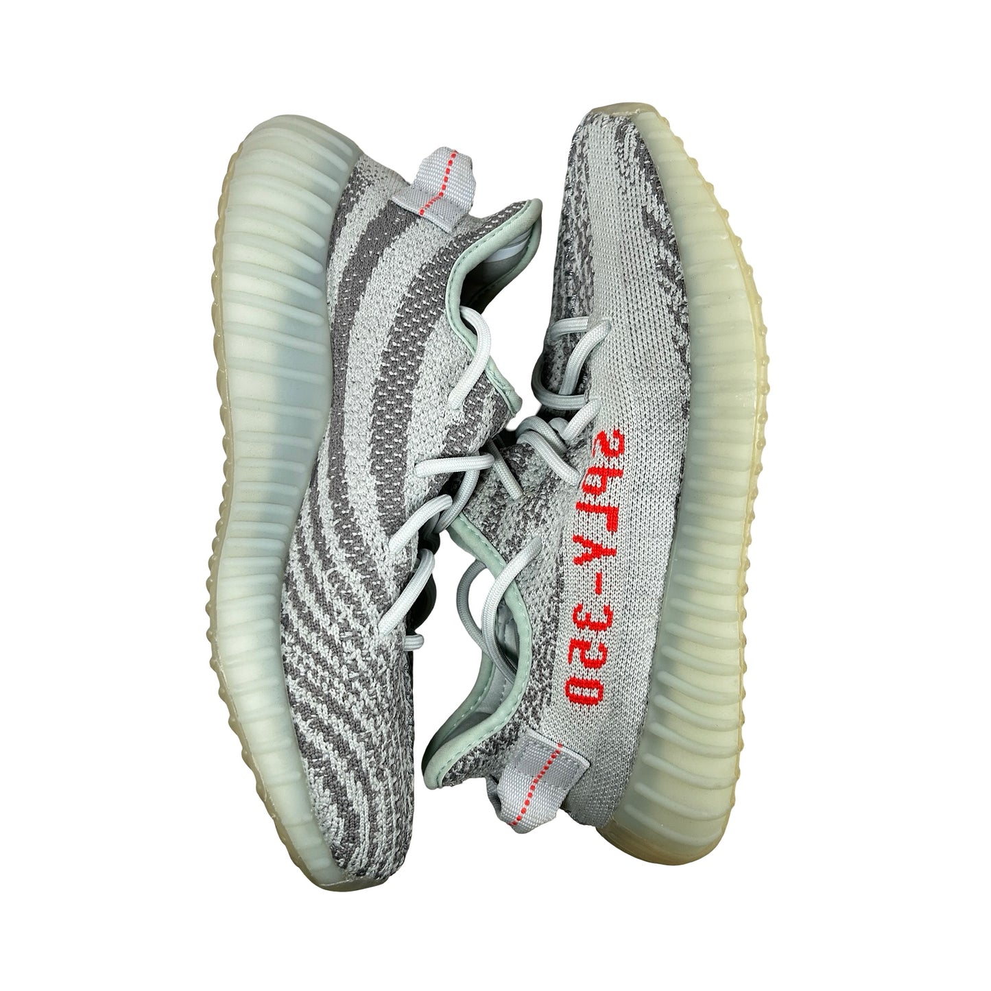B37571 adidas Yeezy Boost 350 V2 Blue Tint [USED] - 7 M (Used)