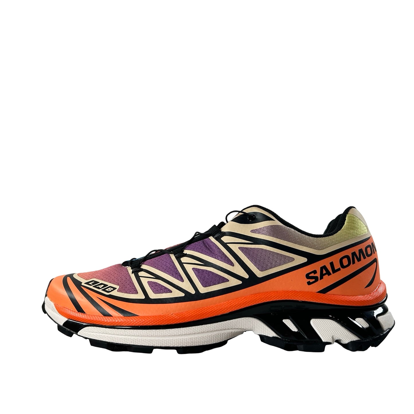 L49154300 Salomon XT-6 Black Almond Dragon Fire [USED] - 11.5 M (Used)