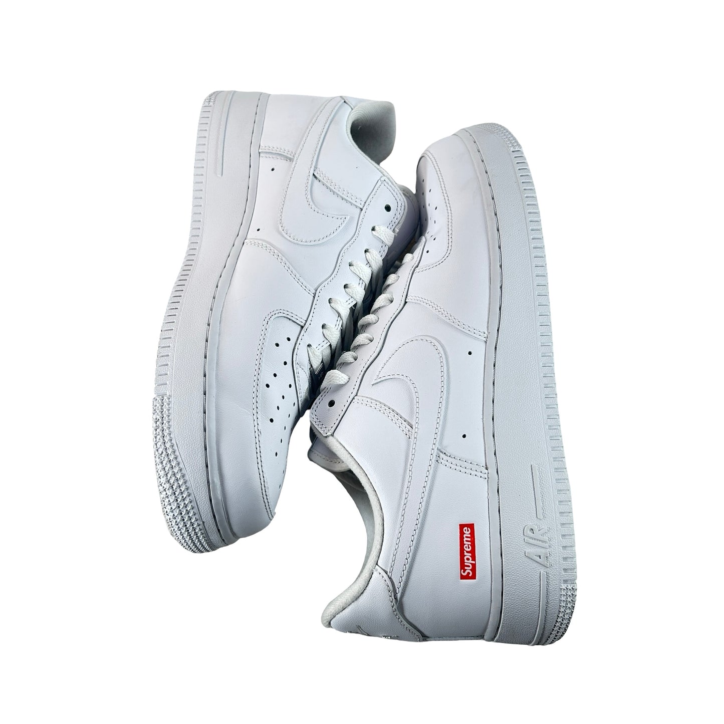 CU9225 100 Nike Air Force 1 Low Supreme White [USED] - 10.5 M (Used6)
