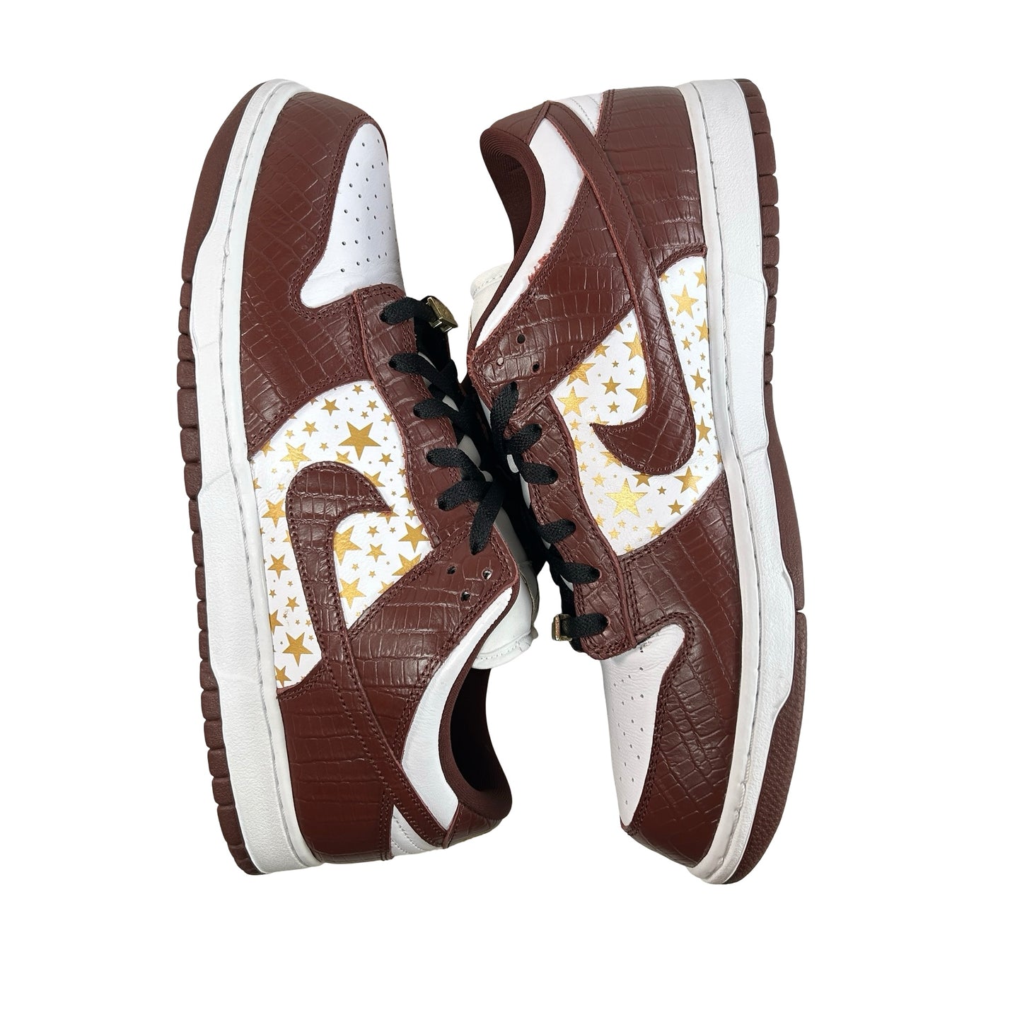 DH3228 103 Supreme Dunk SB Low Brown [USED] - 12 M (Used3)