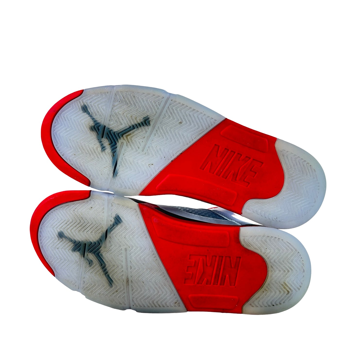 HQ7978 101 Jordan 5 Retro Fire Red Black Tongue (2025) [USED] - 10 M (Used)