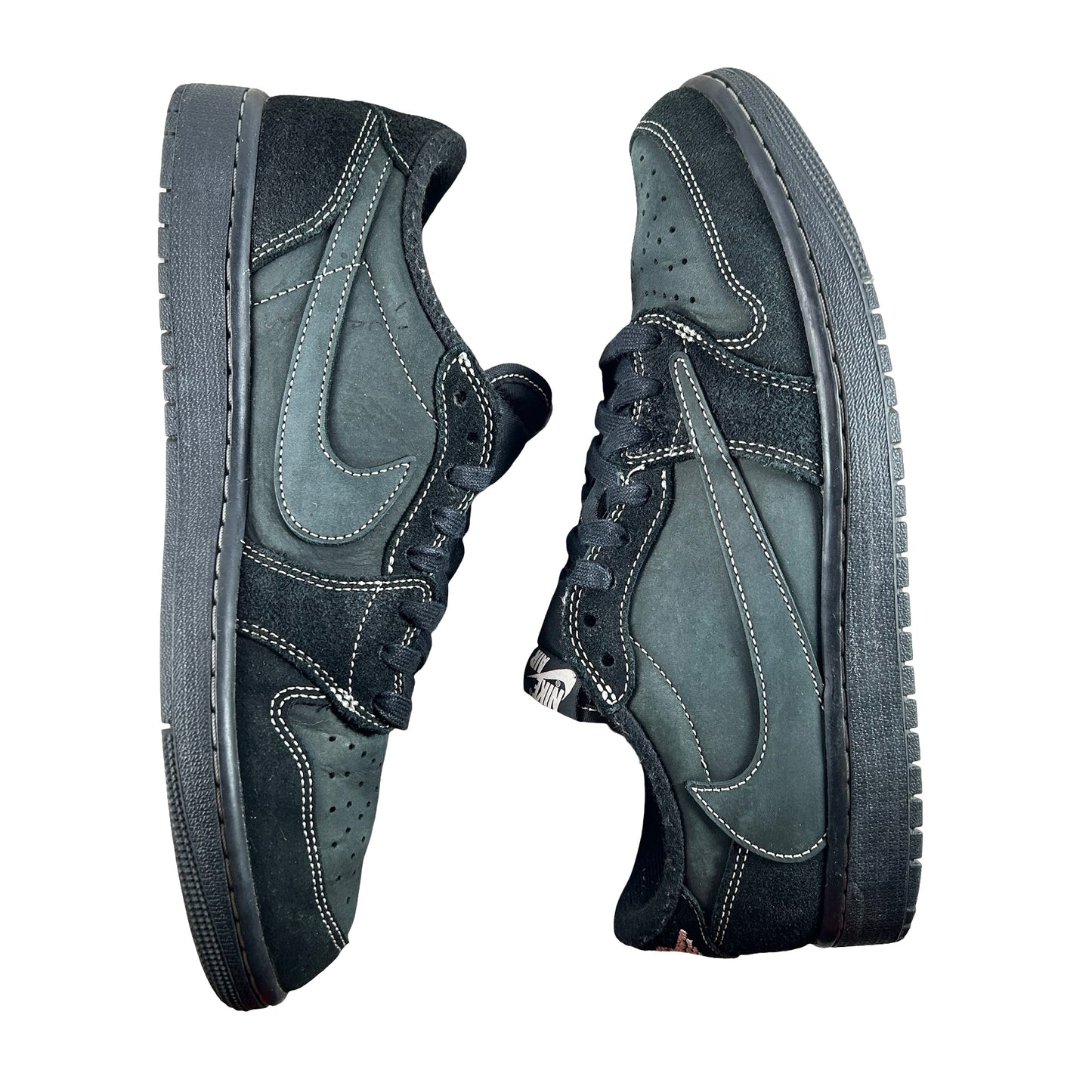 DM7866 001 Jordan 1 Retro Low OG Travis Scott Black Phantom [USED] - 10 M (Used11)