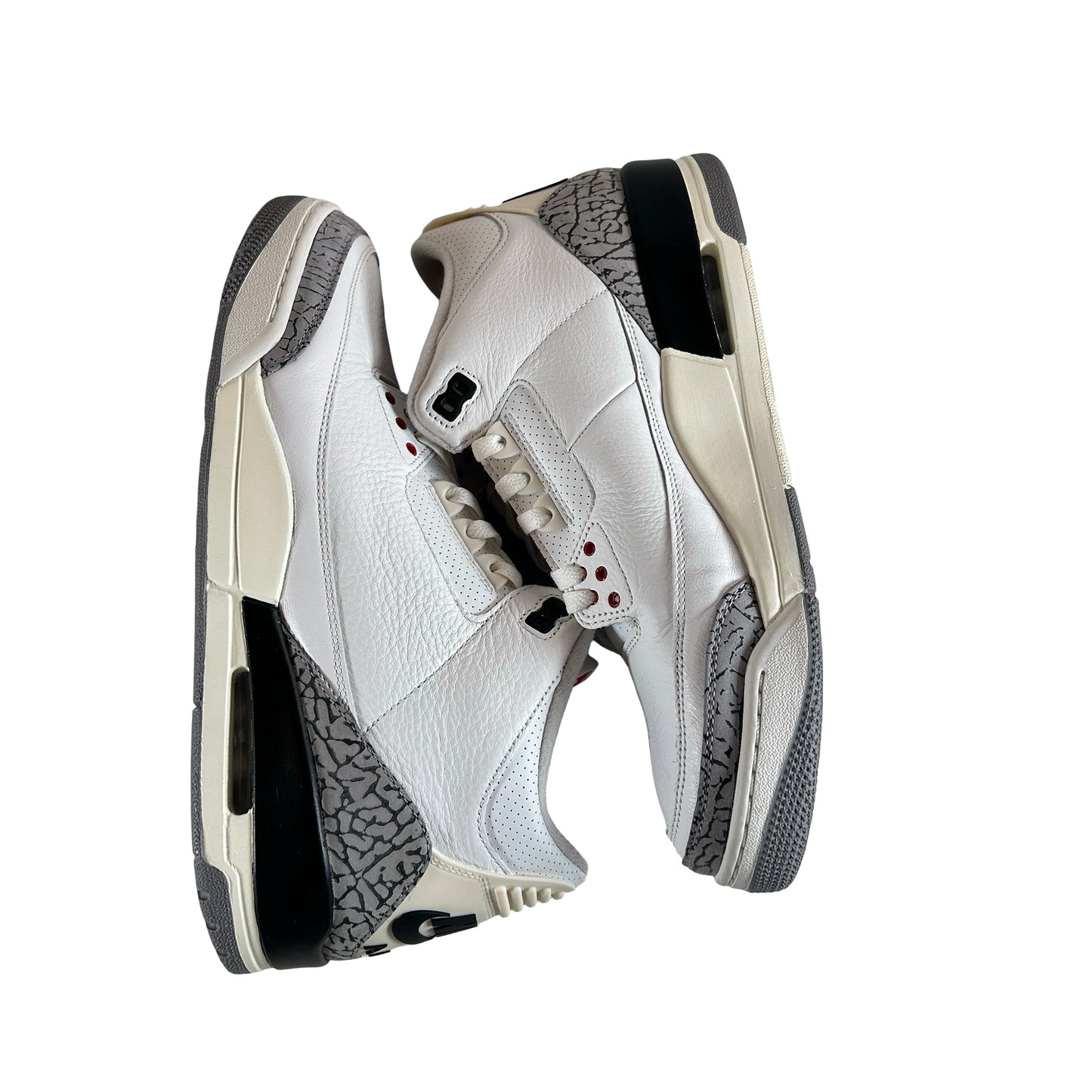DN3707 100 Jordan 3 Retro White Cement Reimagined [USED] - 12 M (Used9)