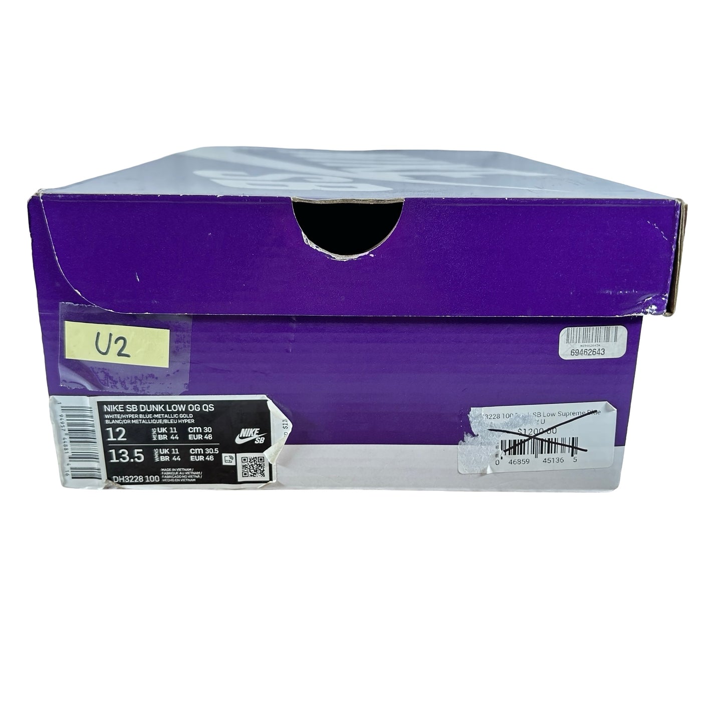 DH3228 100 Nike SB Dunk Low Supreme Stars Hyper Royal (2021) [USED] - 12 M (Used2)