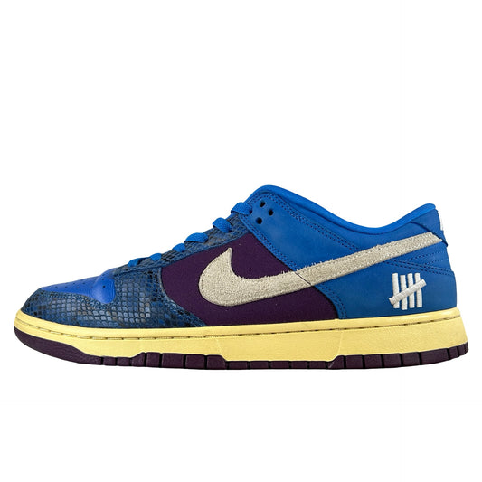 DH6508 400 Nike Dunk Low Undefeated 5 On It Dunk vs. AF1 [USED] - 13 M (Used) (No Box)