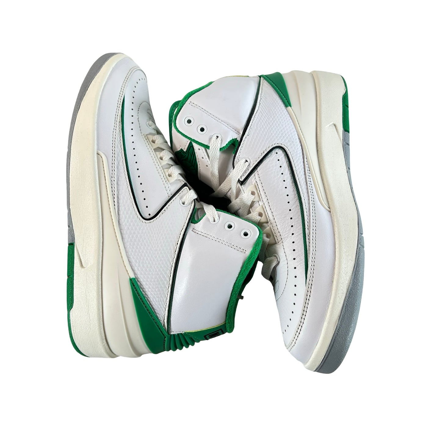 DQ8562 103 Jordan 2 Retro Lucky Green (GS) [USED] - 7 Y (Used)