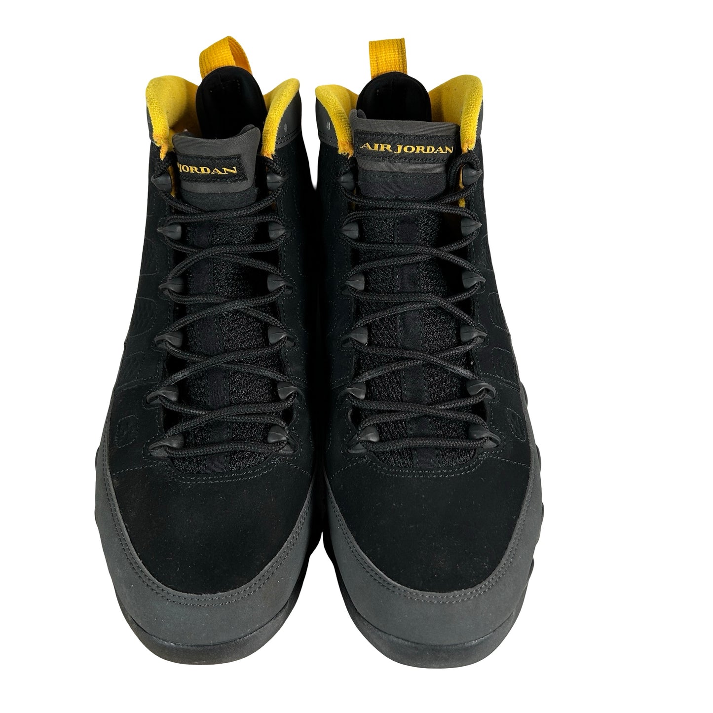 CT8019 070 Jordan 9 Retro Dark Charcoal University Gold [USED] - 10 M (Used3)