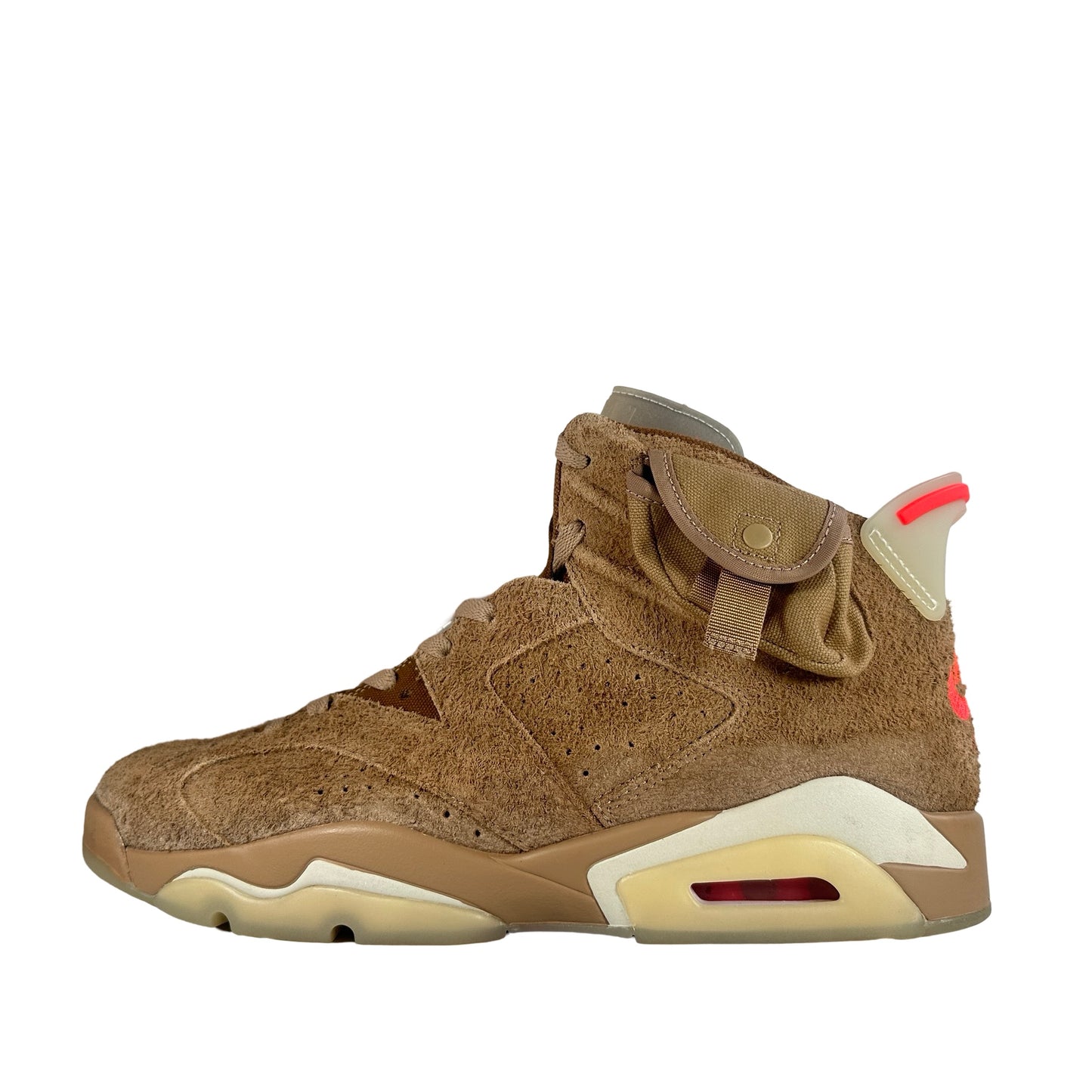 DH0690 200 Jordan 6 Retro Travis Scott British Khaki [USED] - 11.5 M (Used)
