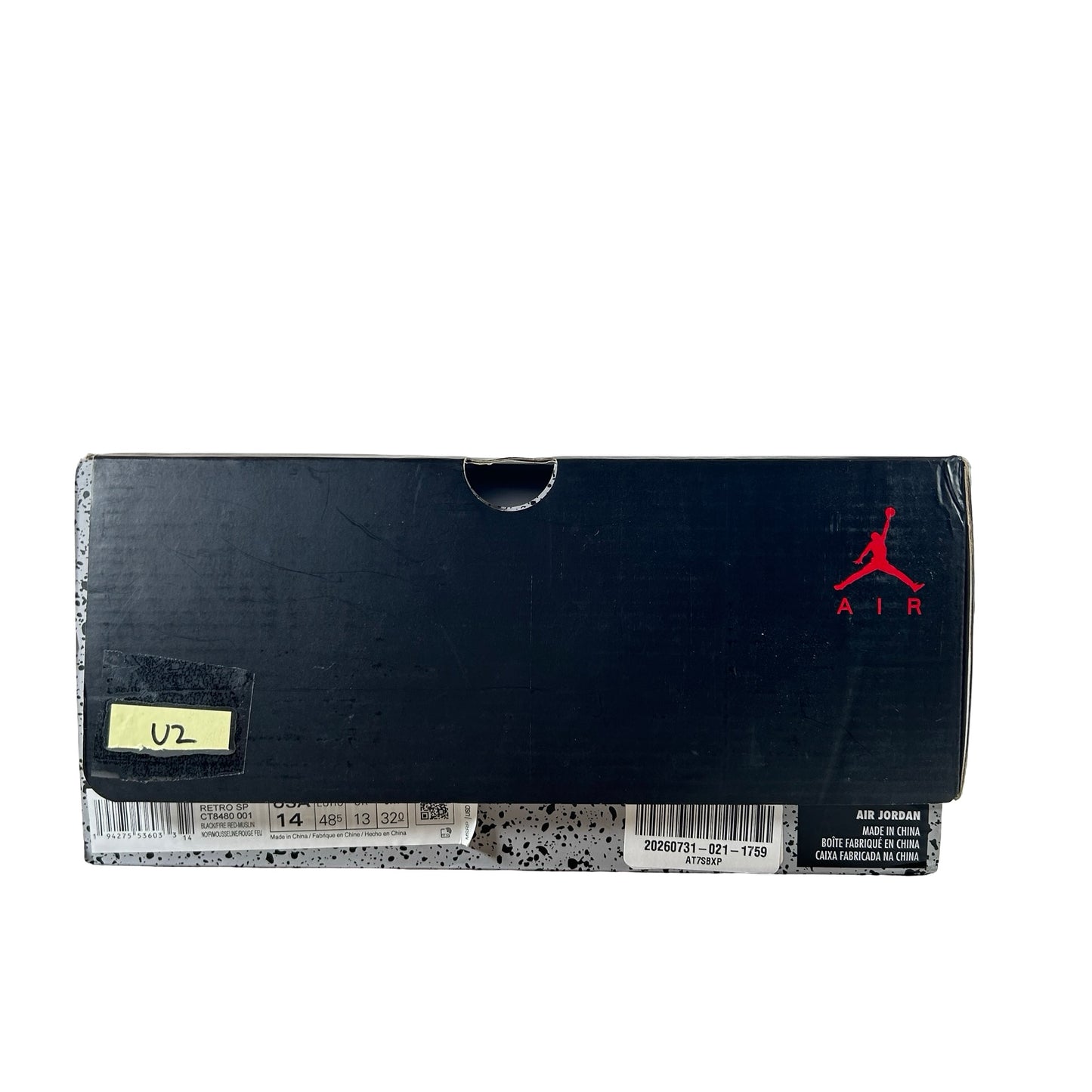 CT8480 001 Jordan 5 Off-White Black [USED] - 14 M (Used2)