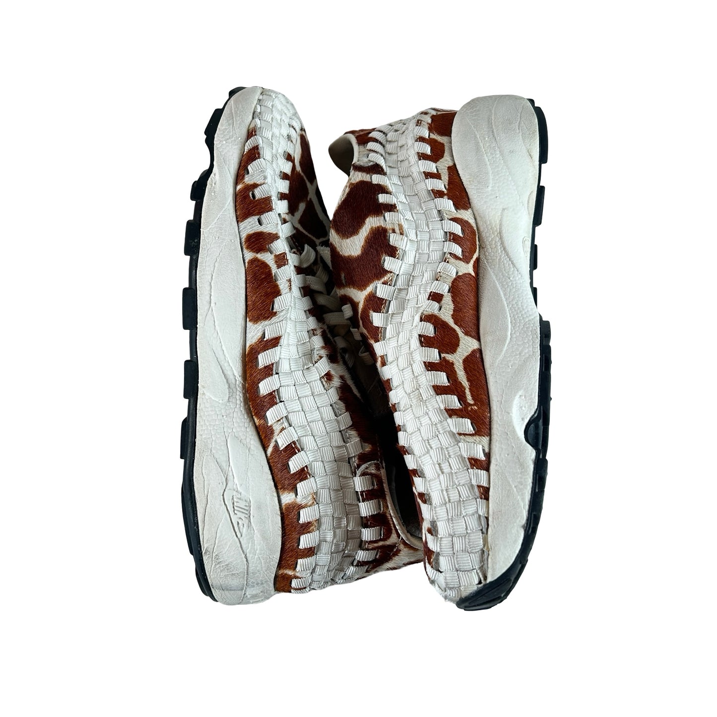 FB1959 100 Nike Air Footscape Woven Cow Print (Women's) [USED] - 9.5 W (Used)