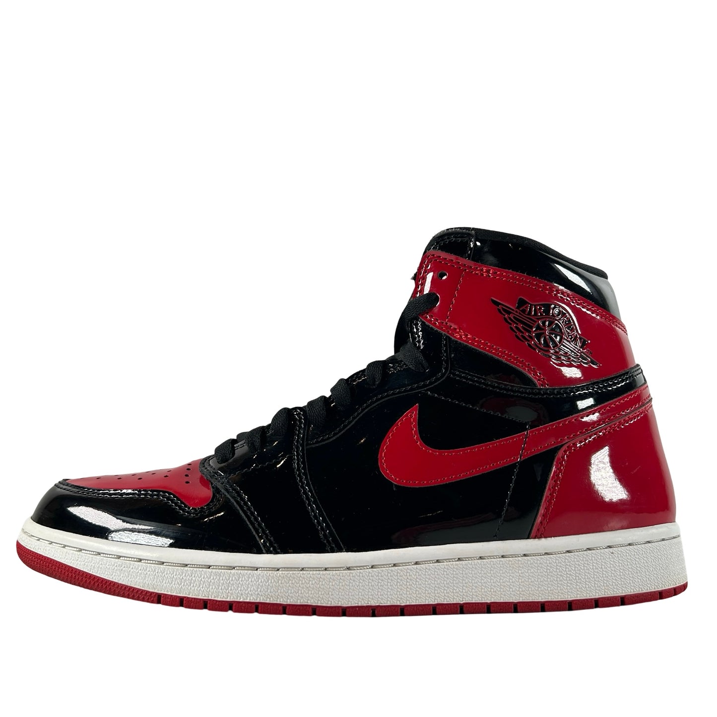 555088 063 Jordan 1 Retro High OG Patent Bred [USED] - 10.5 M (Used) (No Box2)