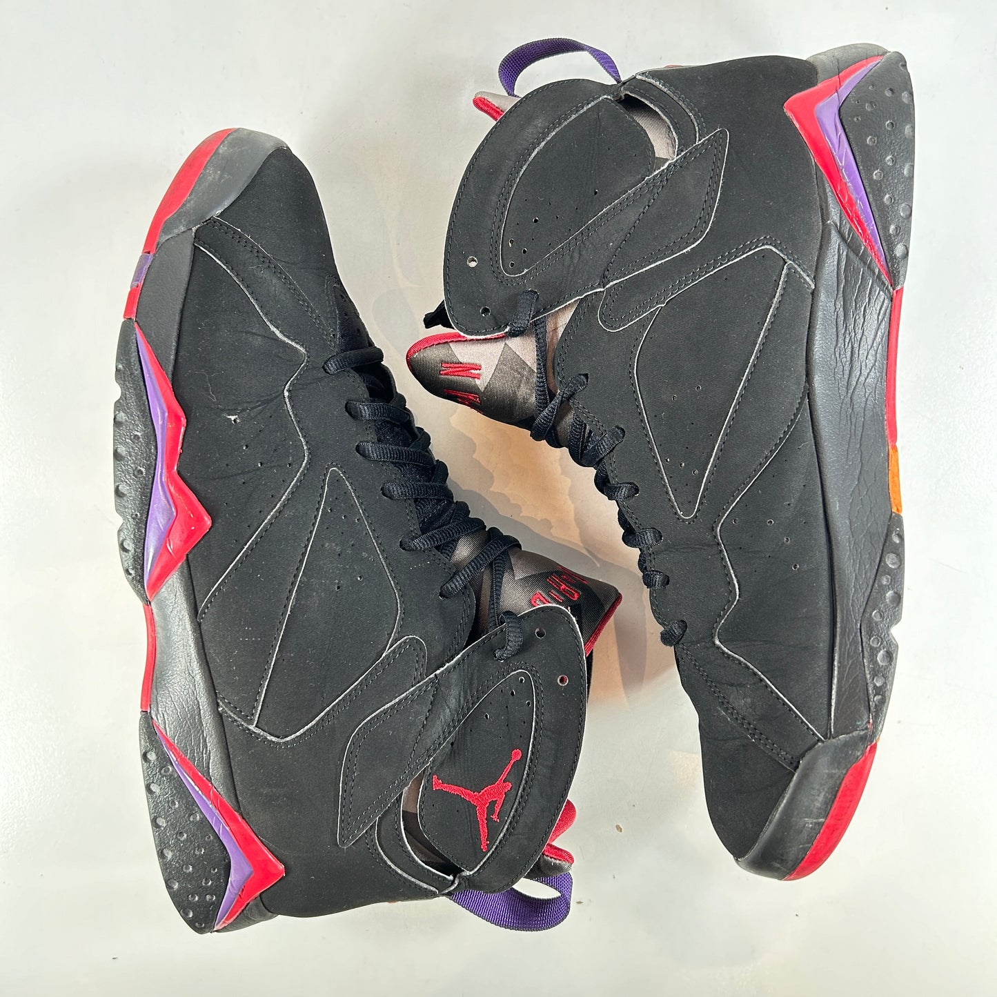 304775 018 Jordan 7 Retro Raptors (2012) [USED] - 12 M (Used) (No Box)