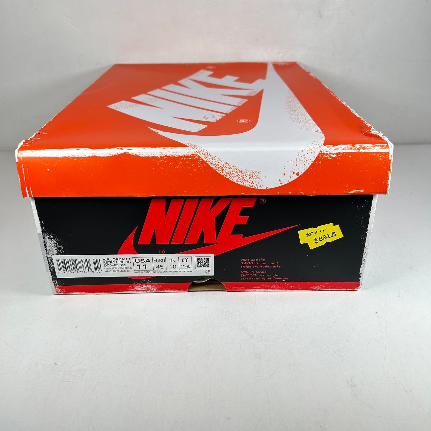 DZ5485 612 Jordan 1 Retro High OG Chicago Lost and Found [USED] - 11 M (Used)