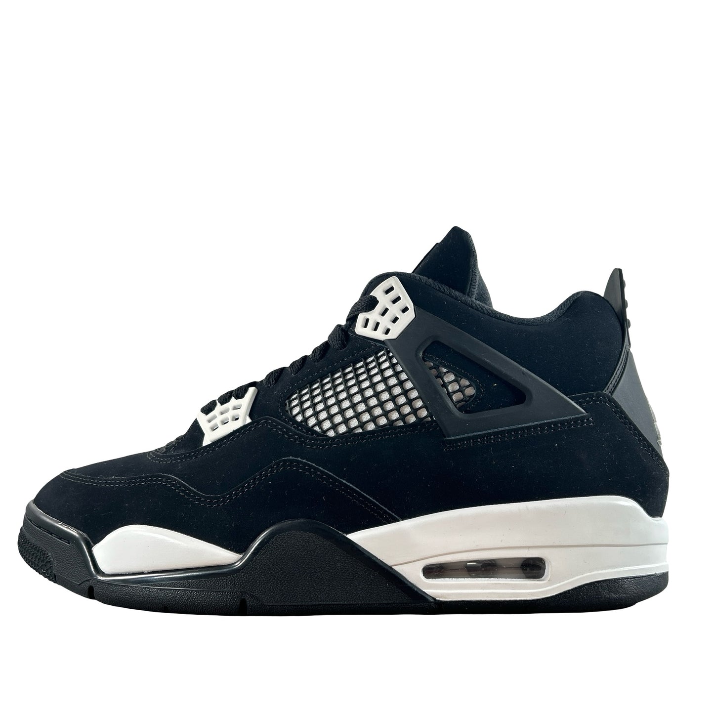 FQ8138 001  Jordan 4 Retro White Thunder [USED] - 13 M (Used3)