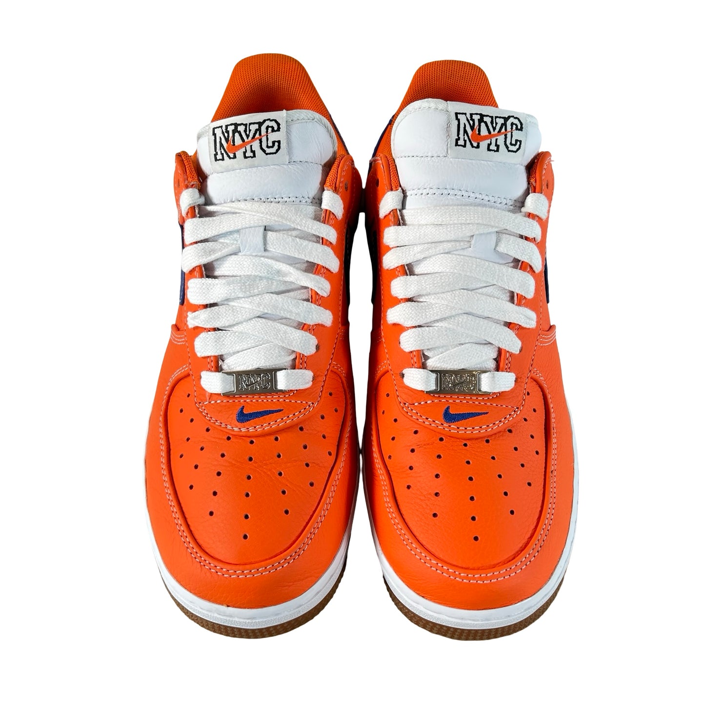 IV2705 819 Nike Air Force 1 Low Retro Premium NYC Knicks [USED] - 10.5 M (Used)