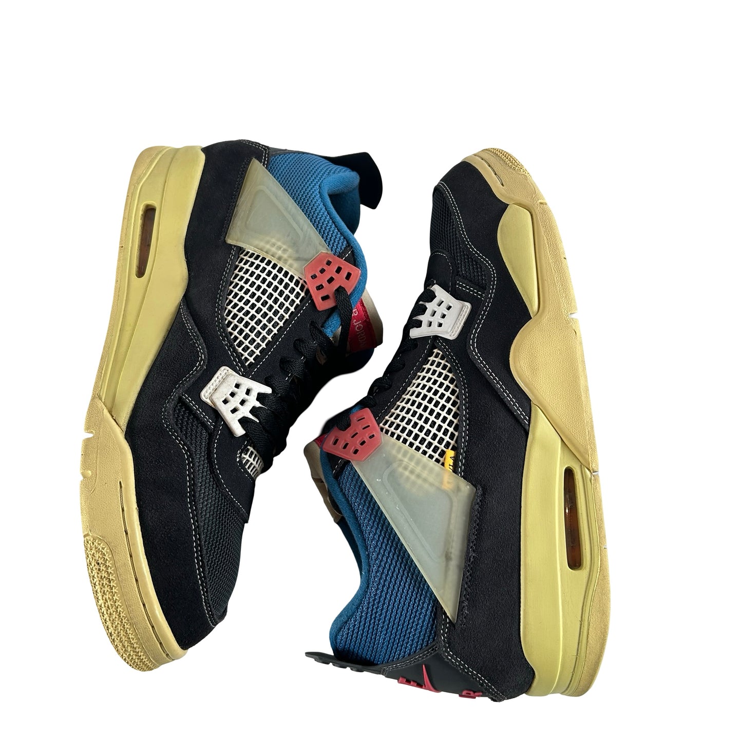 DC9533 001 Jordan 4 Retro Union Off Noir [USED] - 14 M (Used)