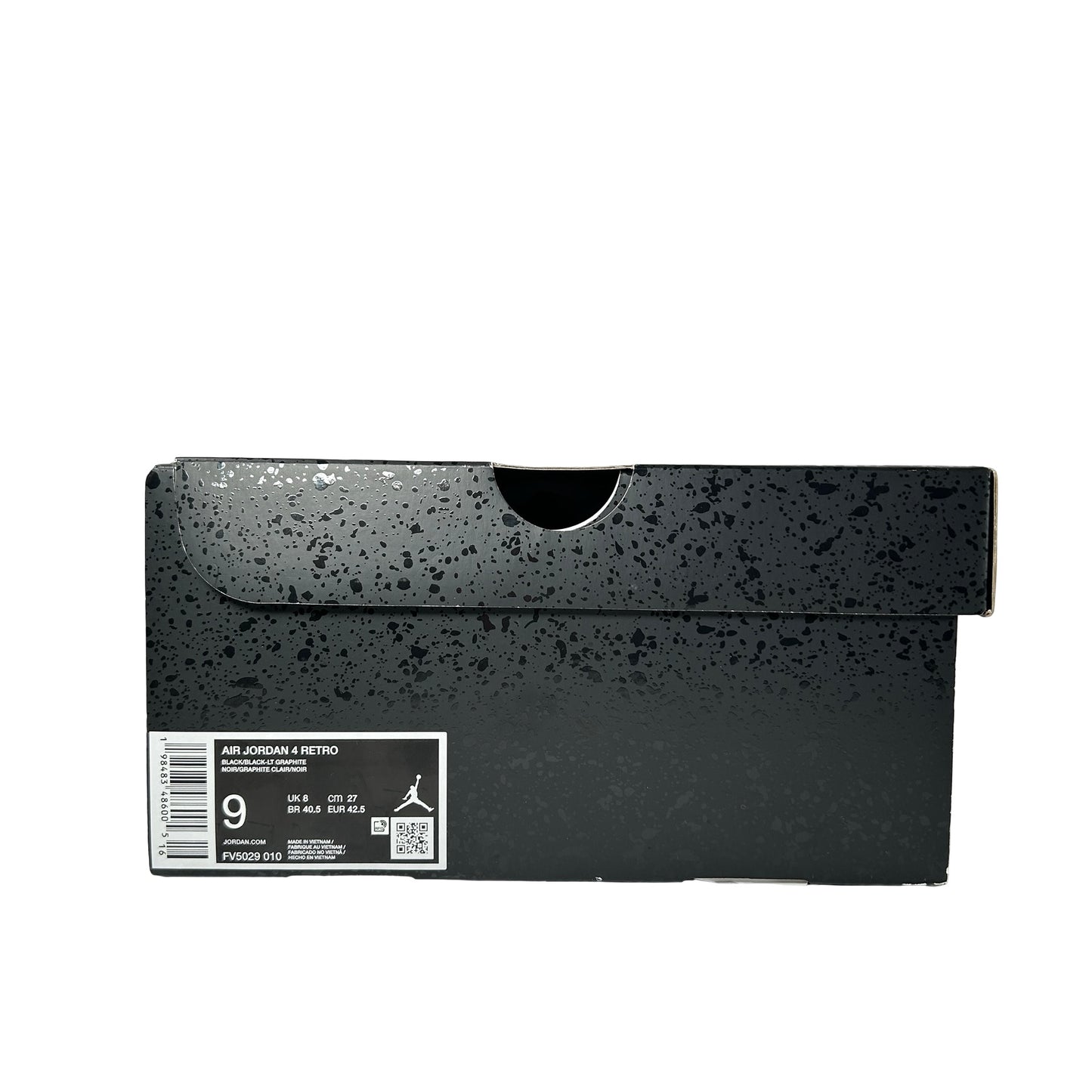 FV5029 010 Jordan 4 Retro Black Cat (2025) [USED] - 9 M (Used)
