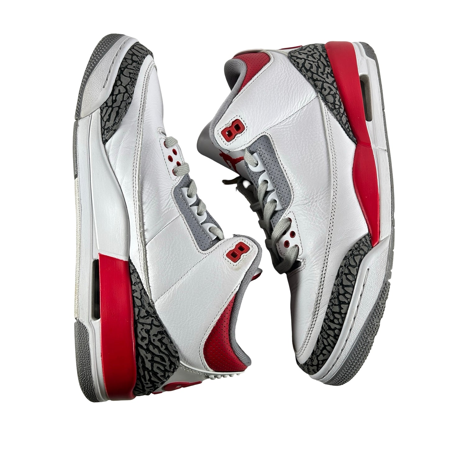 DN3707 160 Jordan 3 Retro Fire Red (2022) [USED] - 10.5 M (Used2) (No Box2)