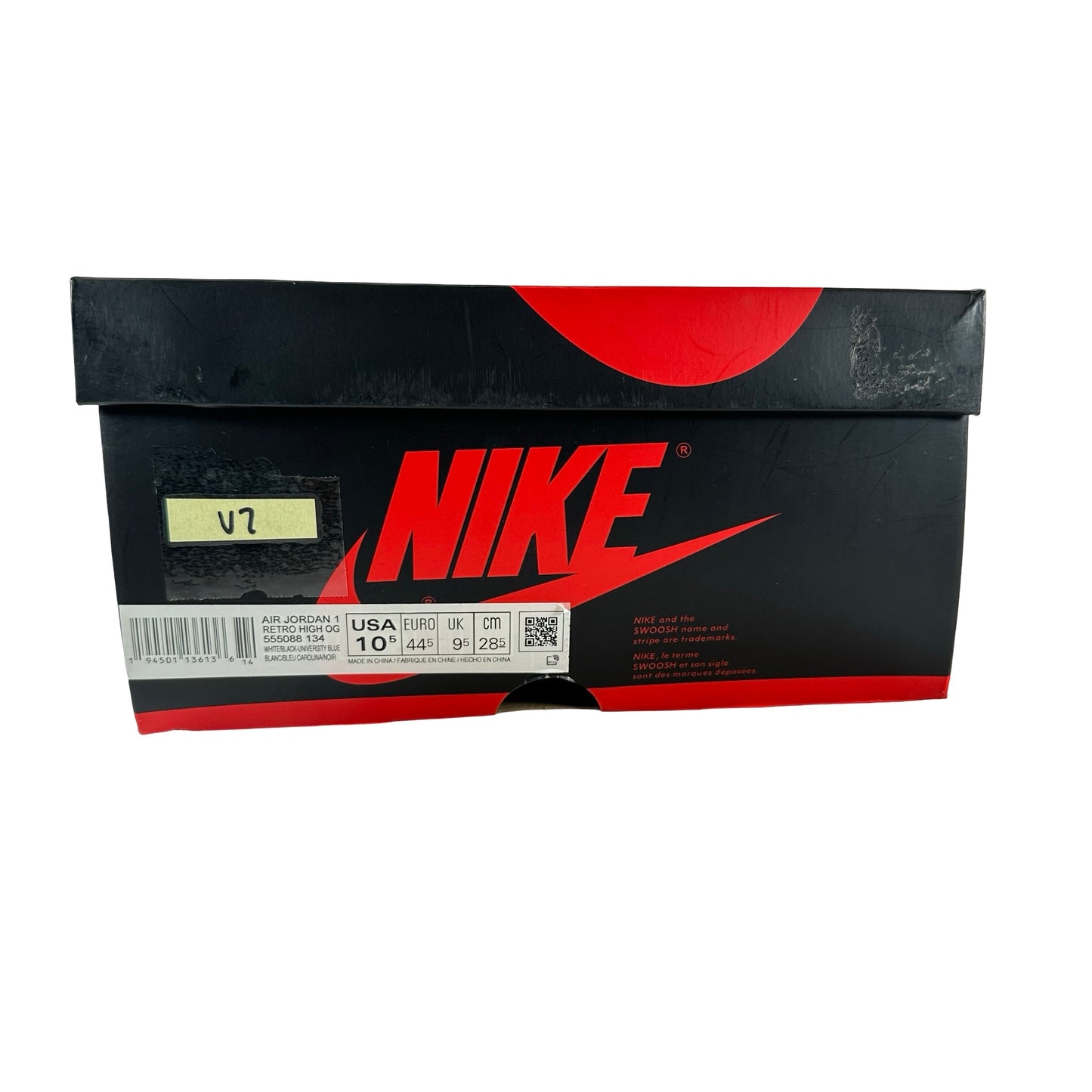 555088 134 Jordan 1 University Blue [USED] - 10.5 M (Used7)