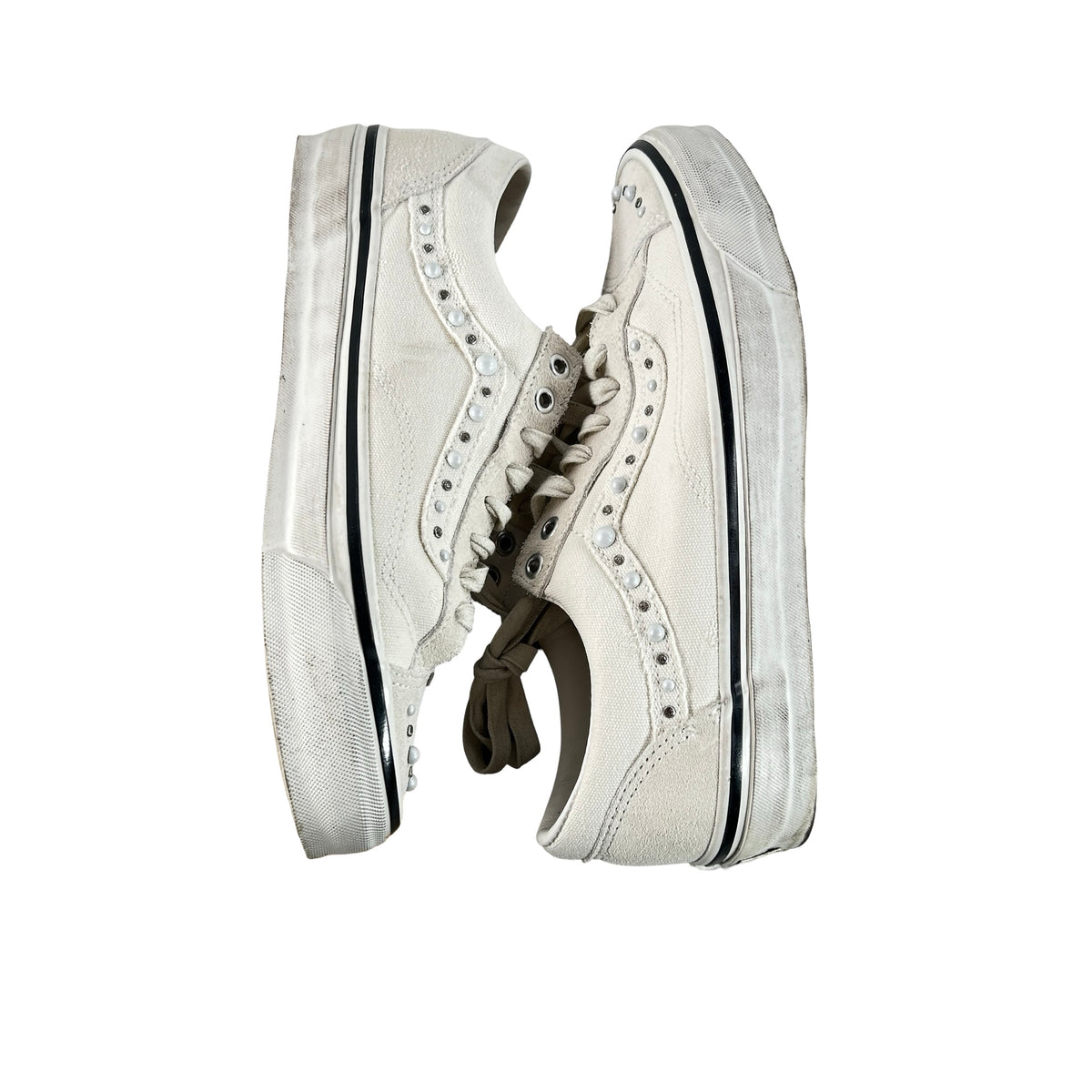 VN000E8VCCZ Vans OTW Old Skool 36 Pearlized Pack Marshmallow [USED] - 8.5 M (Used)