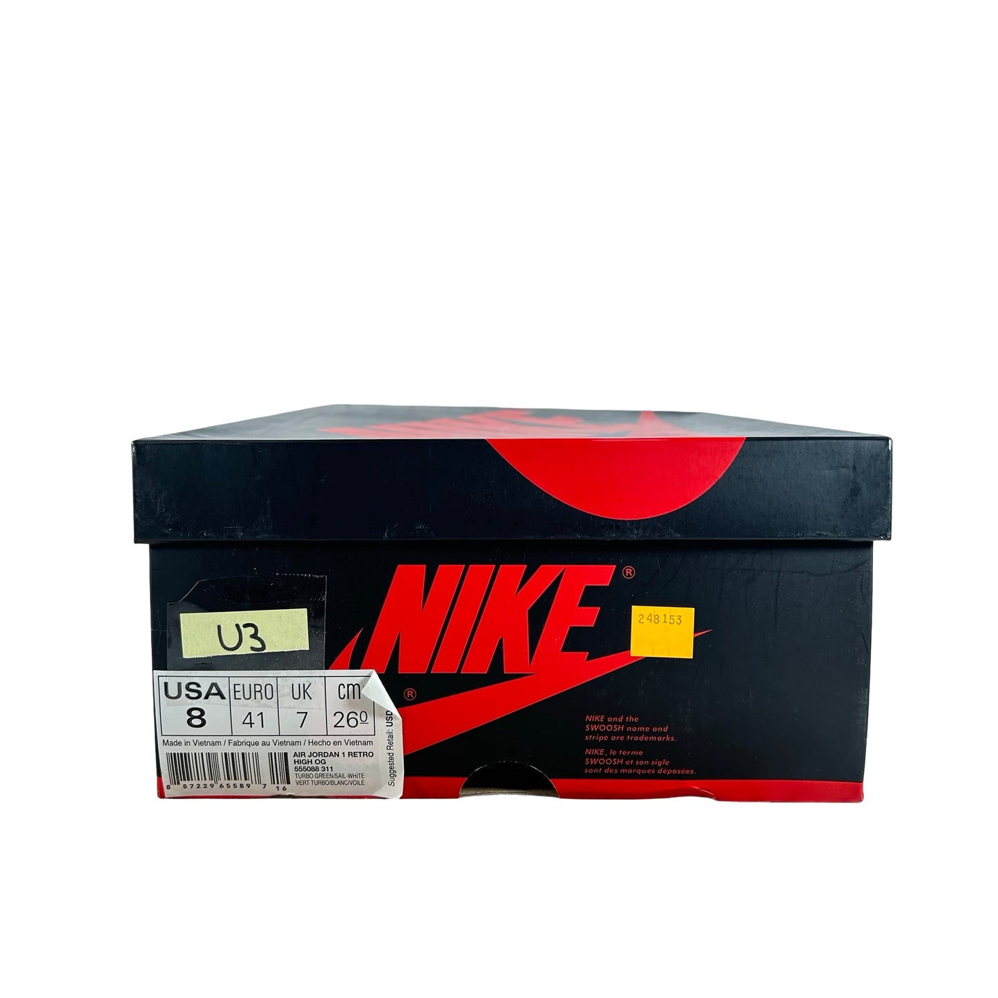 555088 311 Jordan 1 Turbo Green [USED] - 8 M (Used3)