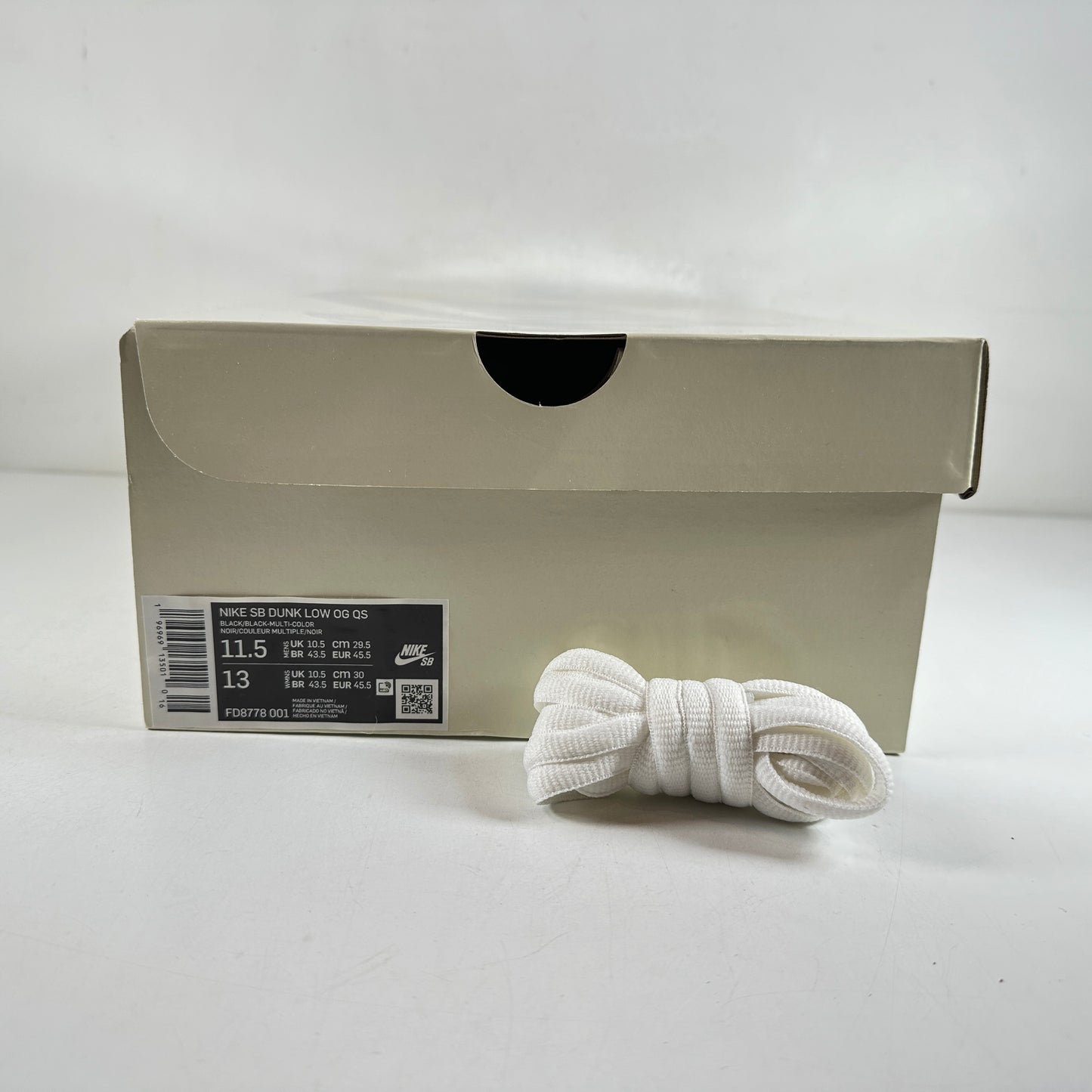 FD8778 001 Nike SB Dunk Low Supreme Rammellzee [USED] - 11.5 M (Used)