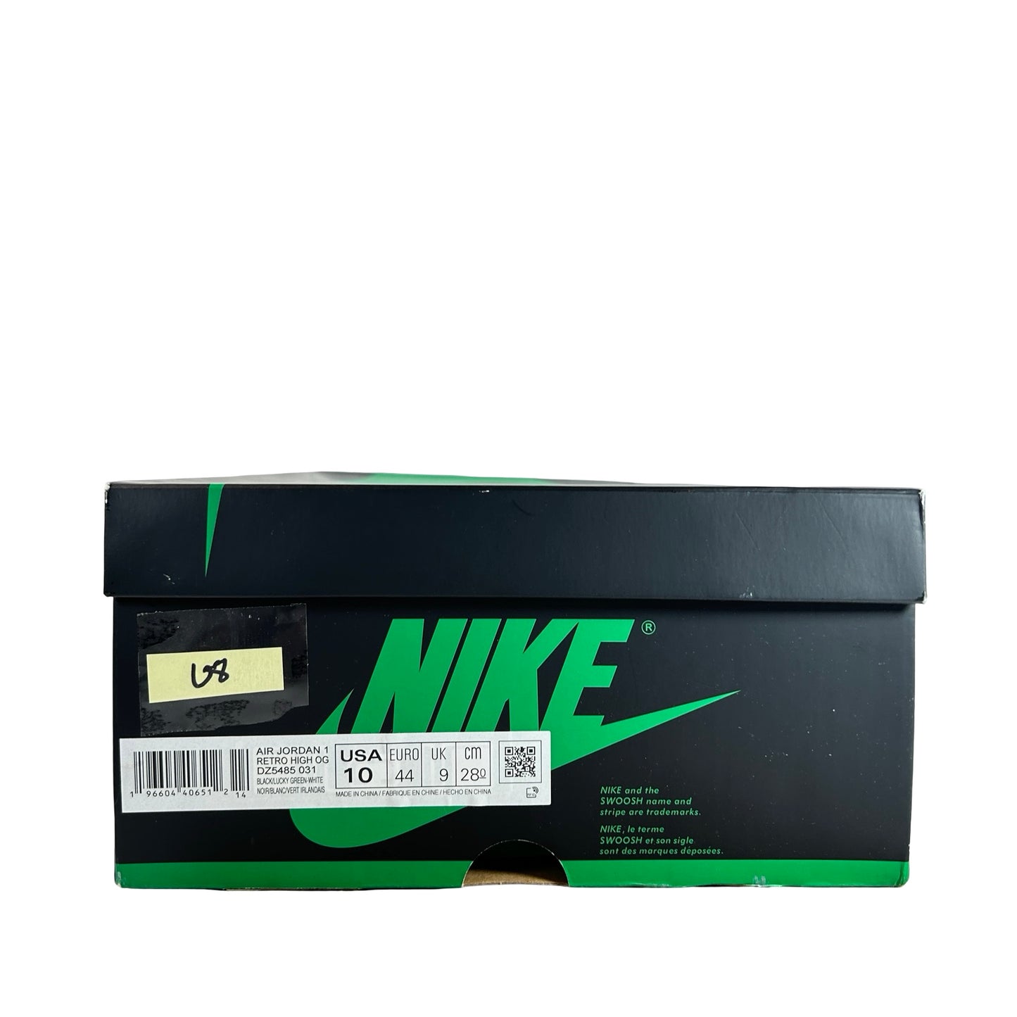 DZ5485 031 Jordan 1 Retro High OG Lucky Green [USED] - 10 M (Used8)