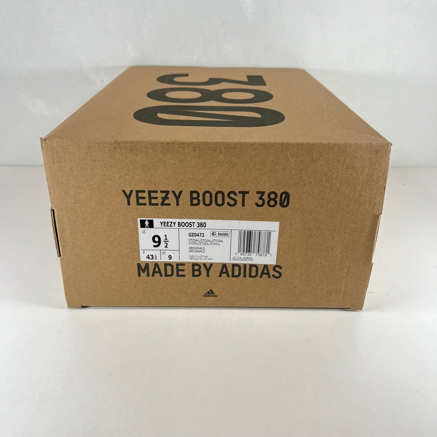 GZ0472 adidas Yeezy Boost 380 Stone Salt [USED] - 9.5 M (Used)
