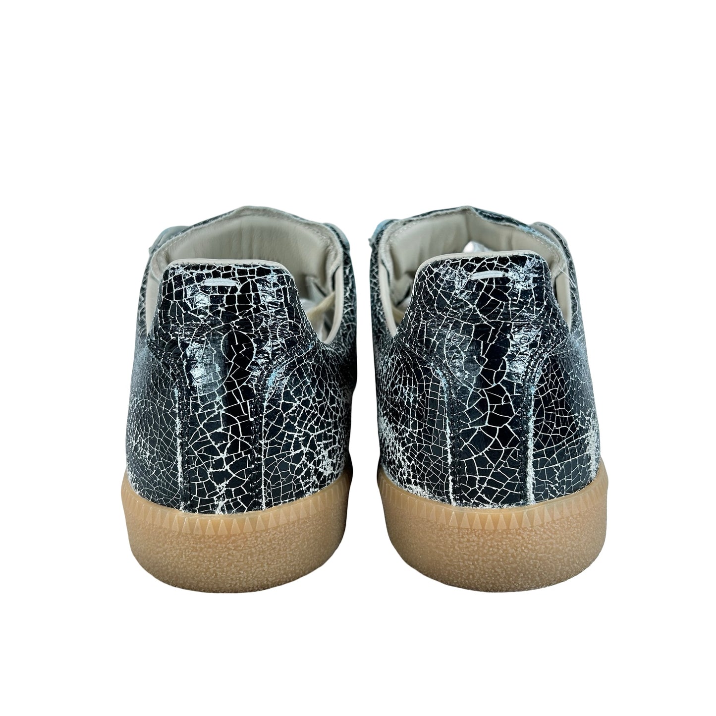 S57WS0517 P7424 H8328 Maison Margiela Replica Black White Distressed [USED] - EU 43 (Used) (No Box)
