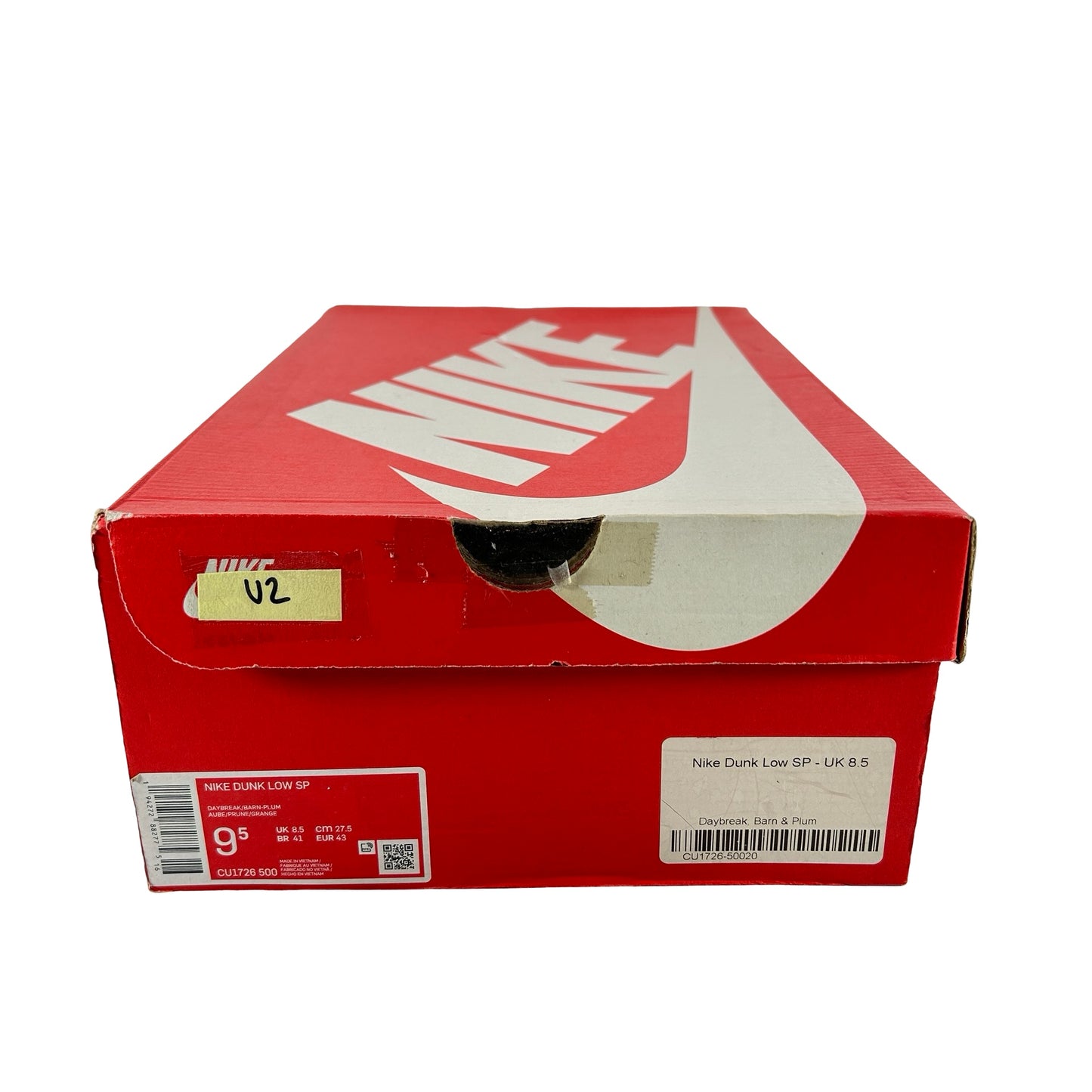 CU1726 500 Nike Dunk Low Plum (2023) [USED] - 9.5 M (Used2)