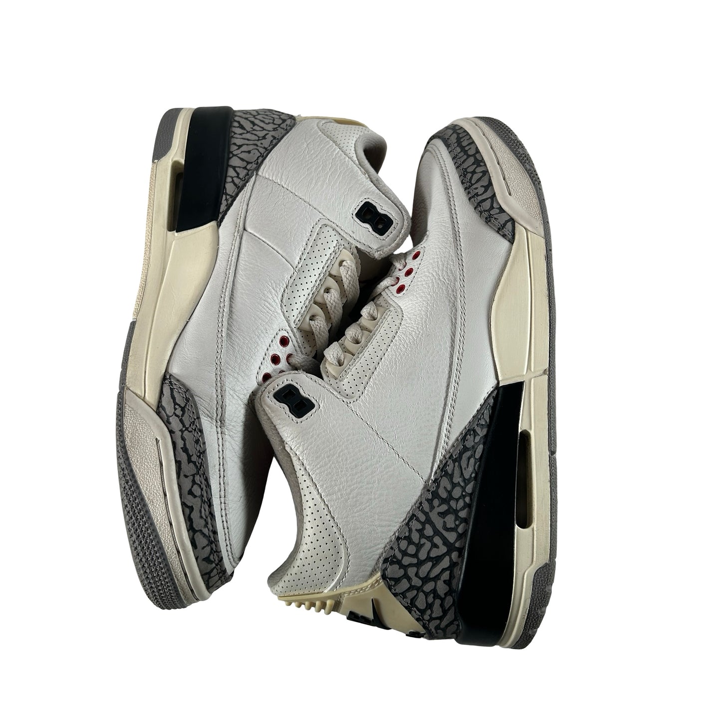 DN3707 100 Jordan 3 Retro White Cement Reimagined [USED] - 9 M (Used22)