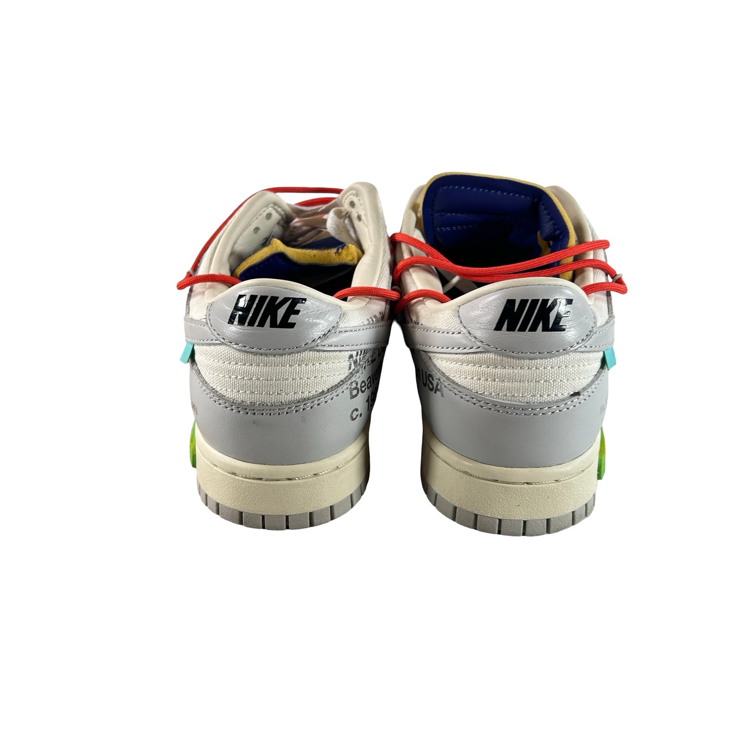DM1602 126 Nike Dunk Low Off-White Lot 23 [USED] - 10 M (Used2)