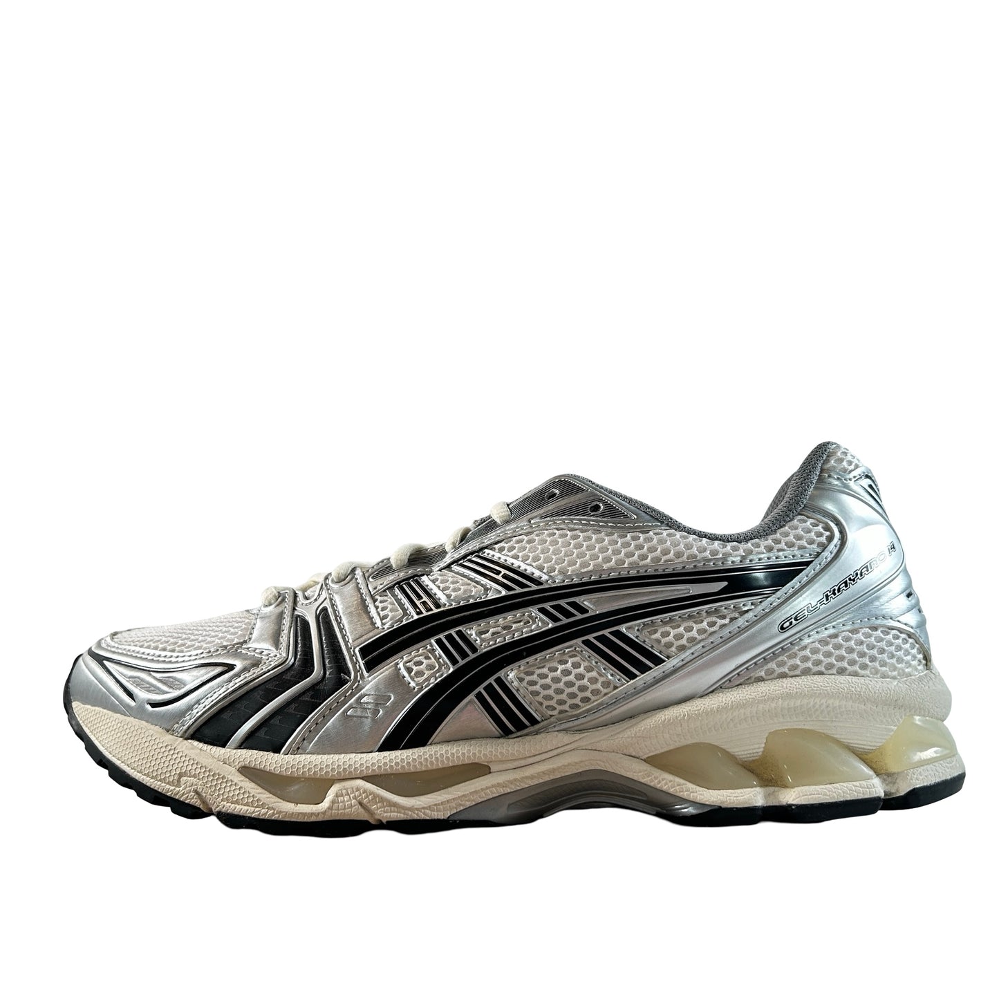 1201A457 101 ASICS Gel-Kayano 14 JJJJound Plata Negro